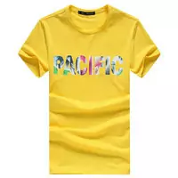 graffiti dsquared2 short t-shirt pacific yellow